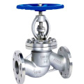 Shanghai POV made JIS 10 bar flange end manual globe valve with standard port size